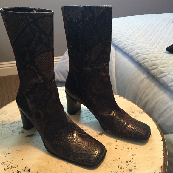 Via Spiga Shoes - Via Spiga Snakeskin Boots